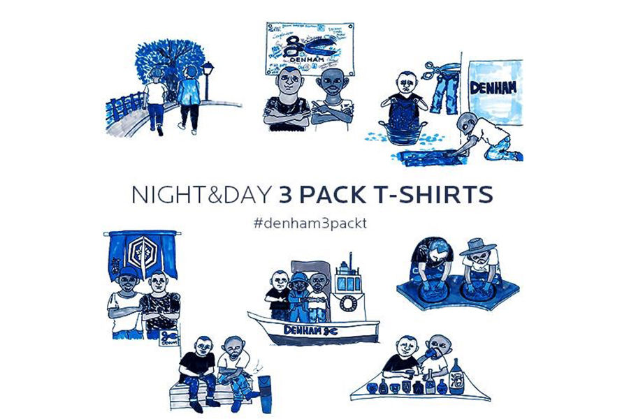 デンハム「NIGHT&DAY 3 PACK T-SHIRTS」日本限定発売！ | Dig-it ...