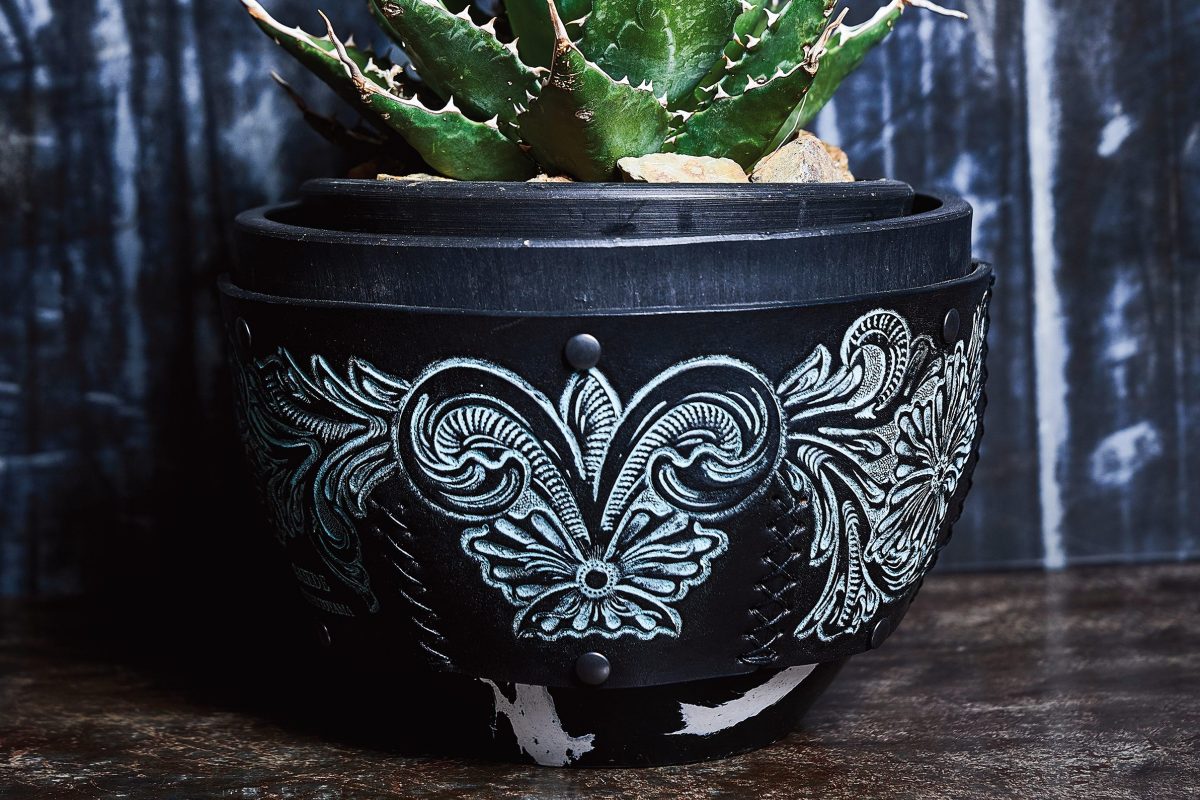 カタチ製作所　レザータイプ　レア　鉢 新品未使用】カタチ製作所 鉢 レア 大鉢 - メルカリ