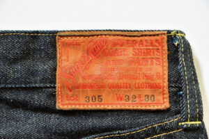 【シュガーケーン（SUGAR CANE）の傑作ジーンズ】1940年代後半のジーンズを再現した定番モデル。