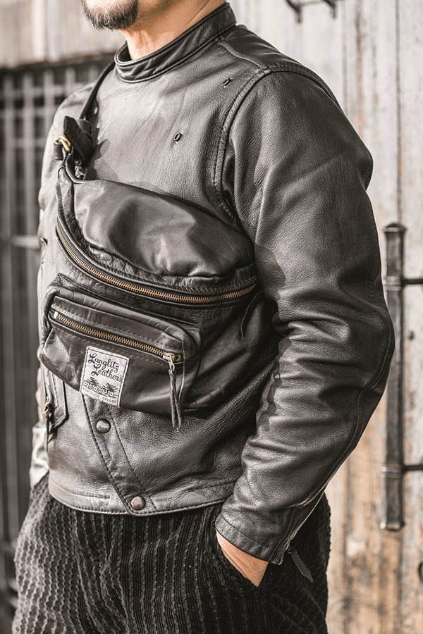 langlitz leathers ラングリッツレザー バッグ ウエスト - ウエストポーチ