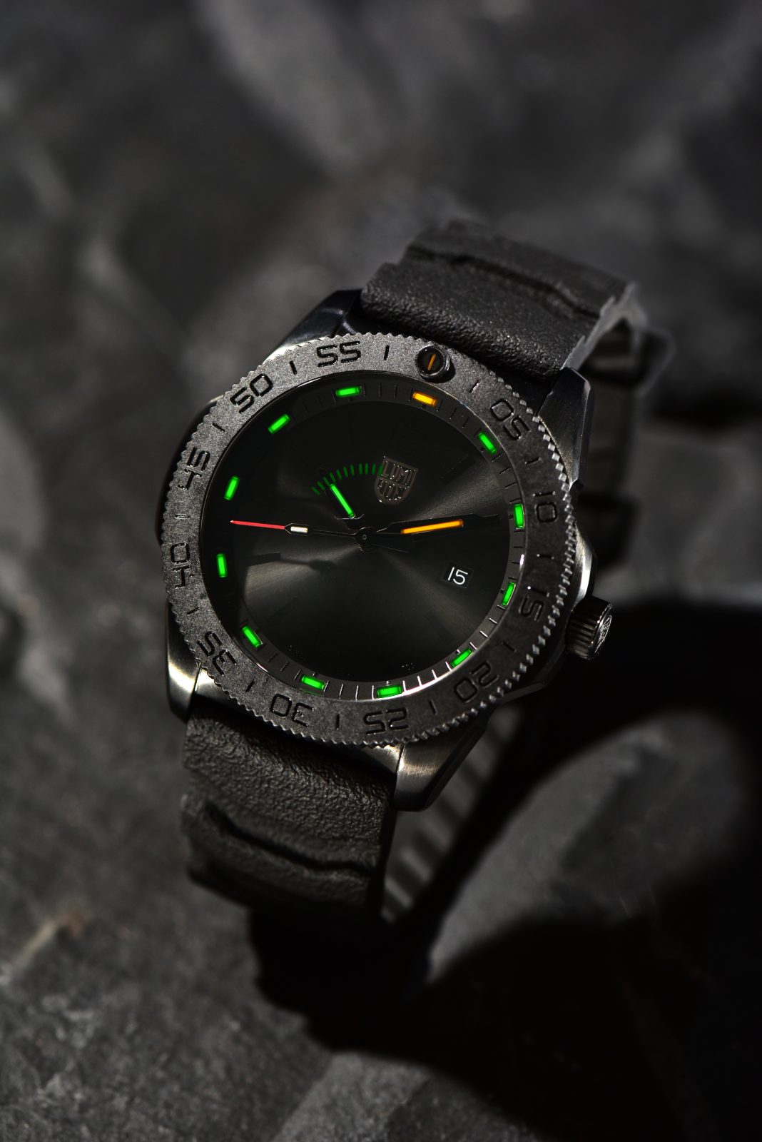 【稼働品 美品】Luminox ルミノックス パシフィックダイバー ブラック