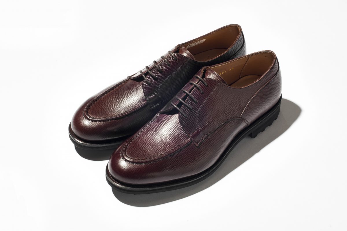 KITON ストレートチップ クォーターブローグ 革靴 7 レザーシューズ