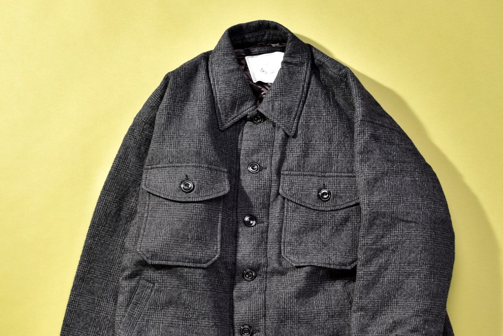 GOLD MILLING C/W TWILL C.P.O JACKET | hartwellspremium.com