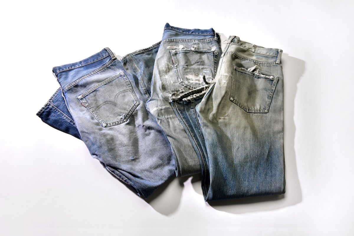 リーバイス　ファースト　復刻　90年代初期　色落ち卓越 リーバイス（levis）ファーストのジージャン】 1stタイプデニム