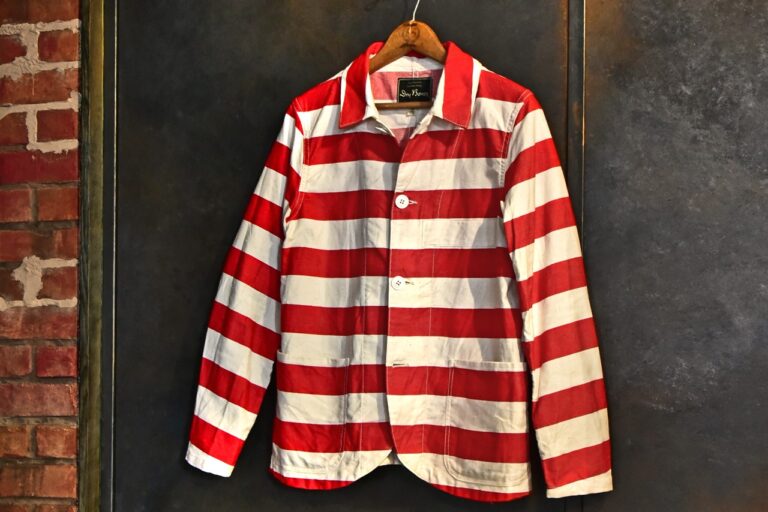 囚人服をモチーフにした ドライボーンズ のstripe Prisoner Jacket Dig It ディグ イット