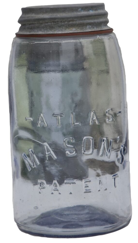 超レアBIG！1900年代初期アメリカアンティーク　MASON'Sメイソン容器