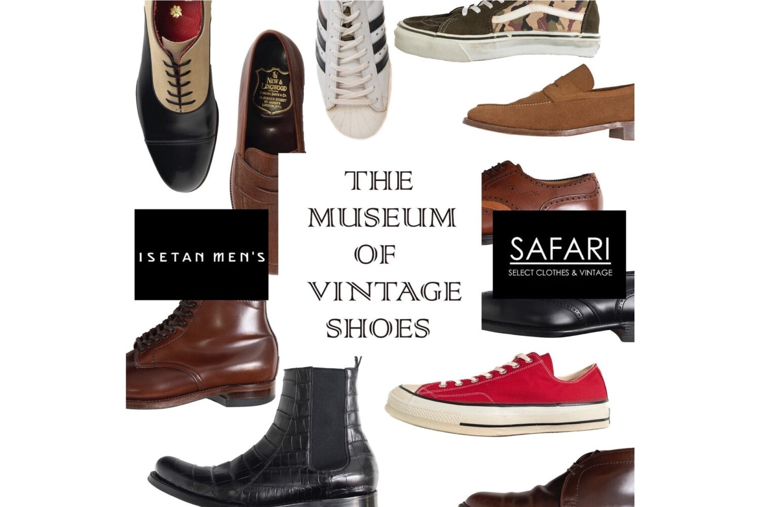 至極のヴィンテージシューズが伊勢丹新宿店に大集合！｜SAFARI×ISETAN 