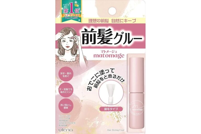 おでこに塗って前髪を固定する新発想のスタイリング剤「前髪グルー」3月14日新発売！