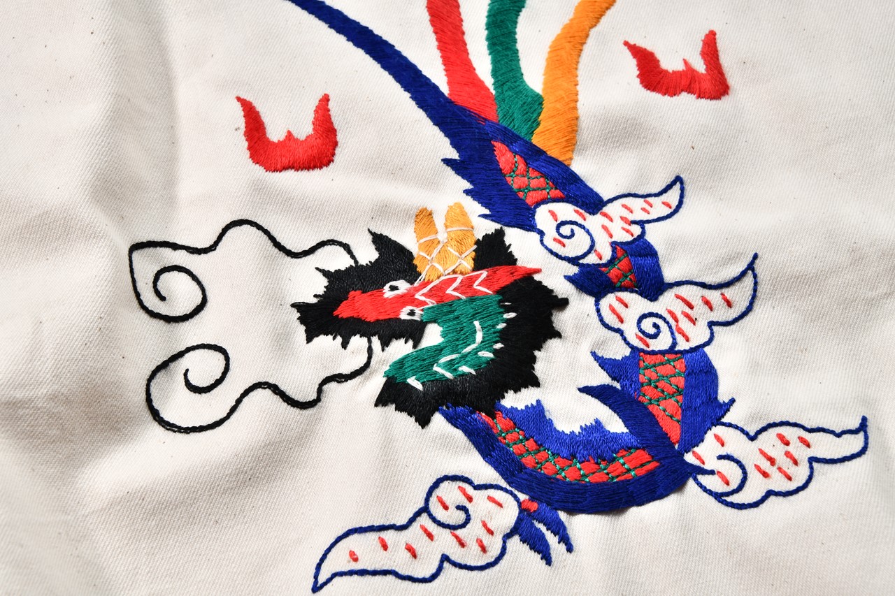 40年代のサルベージパーカをベトジャン刺繍でカスタム！ | Dig-it