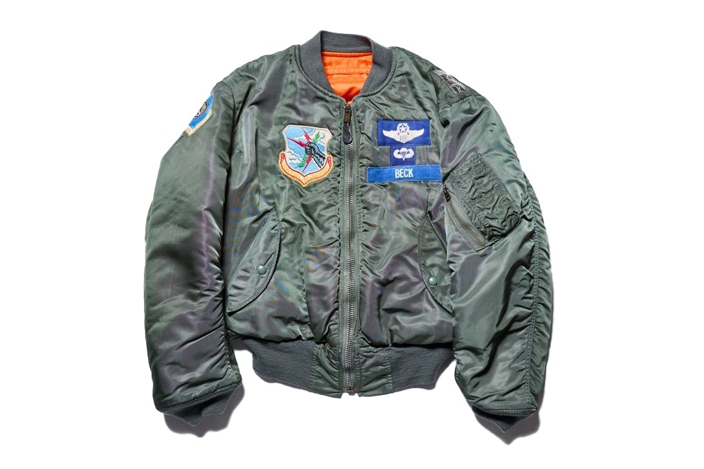 豊富な品揃え 実物ALPHA INDUSTRIES MA-1 アメリカ製 ビンテージ | www