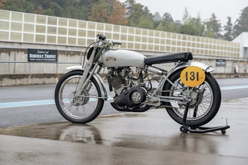 戦績を残した1950年代までの3台のレースバイク。英国ゴールデンエイジ