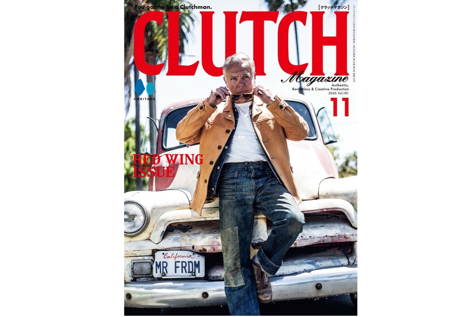 RED WING 創業120周年記念特集！ CLUTCH Magazine11月号は本日発売