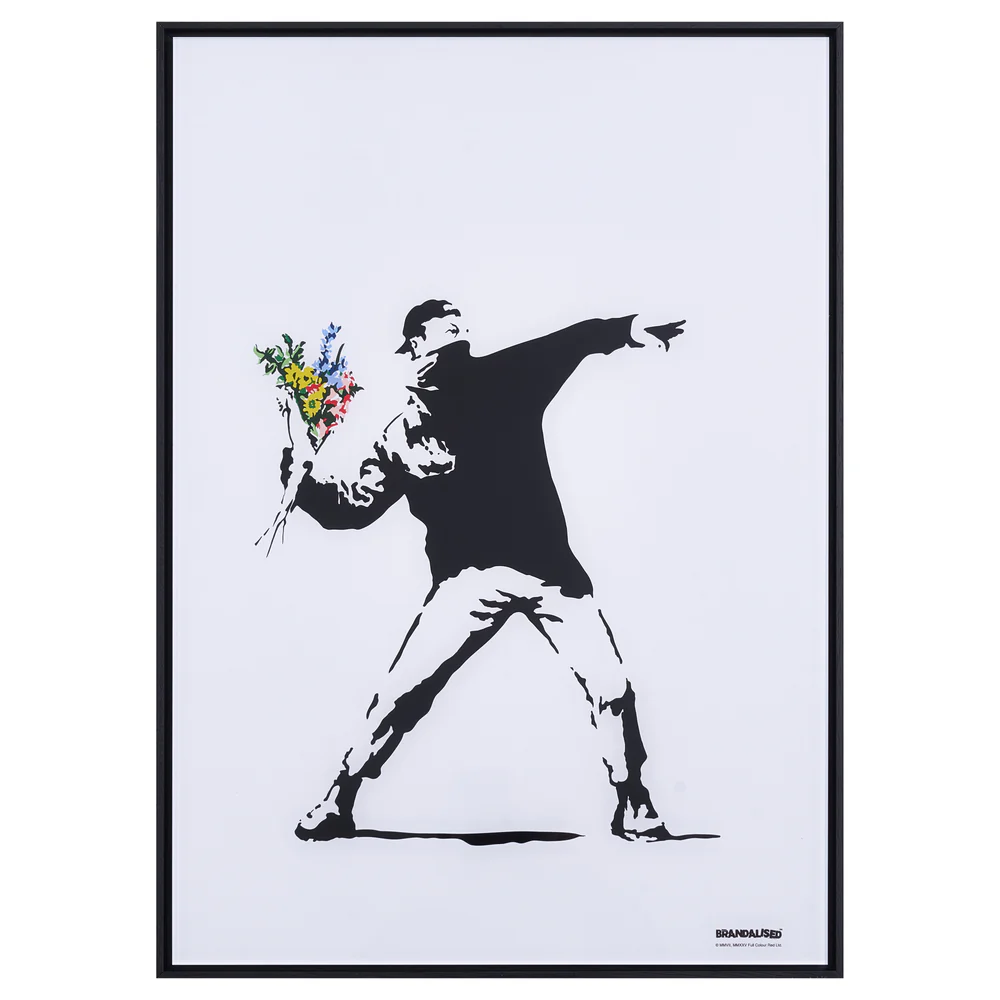 【11/15まで期間限定販売】【限定30枚】Love is in the Air / バンクシー