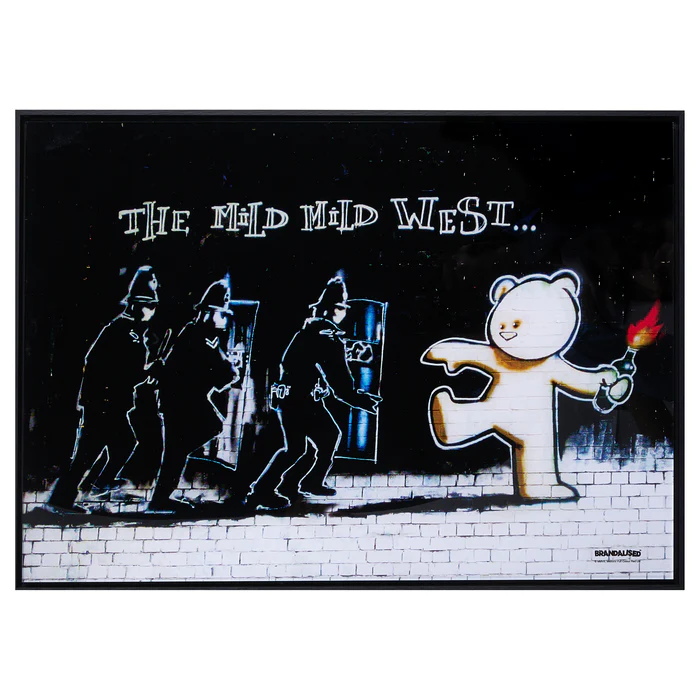 【2/1までの期間限定販売】【限定30枚】THE MILD MILD WEST / バンクシー
