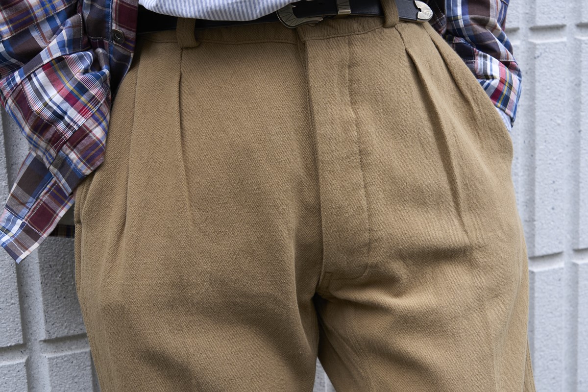 【Waiper×2nd別注】フランス軍の名作パンツを綿麻素材で再現！ M-52 コットンリネントラウザー登場