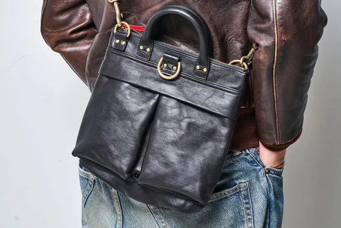 池田工芸×Lightning 純国産「赤茶芯」ホースハイド RED T-Core Leather Lover Minimet Bag【公式オンライン限定】