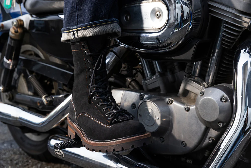 SPPN×CLUB HARLEY　8-inch lace boots