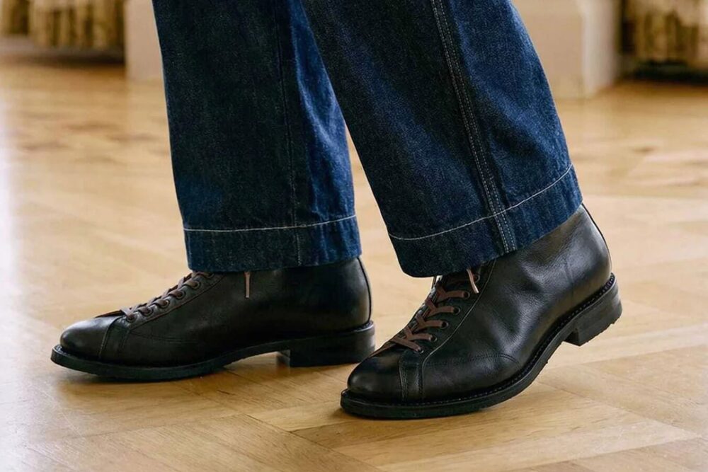 【Brother Bridge × 2nd】Henry（ヘンリー） kangaroo leather boots