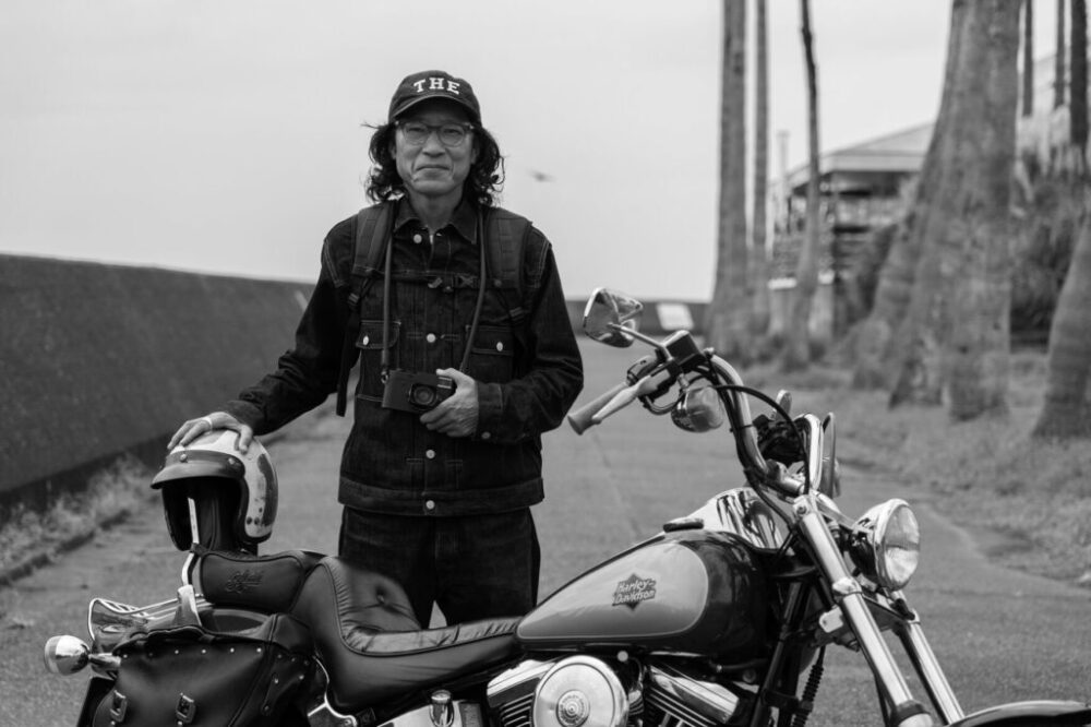 T.Yガイドマーカオリジナル ハーレーダビッド MotoDaHEAD ライカとハーレー。「第13回 ダイスケさん」三浦半島で